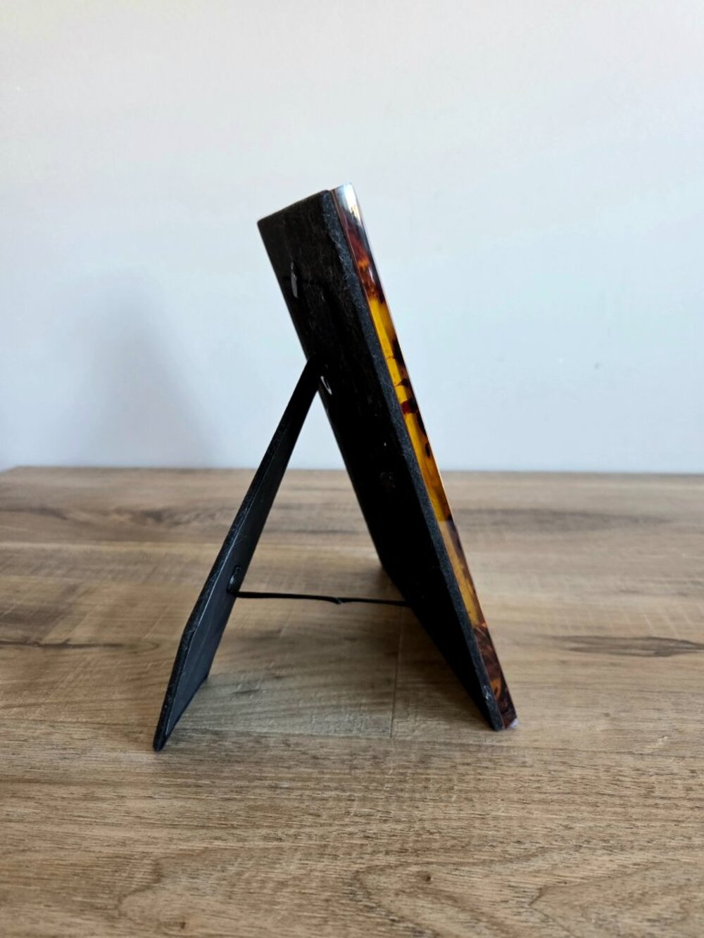Lucite Tortoise Shell Picture Frame - Picture 6 of 8